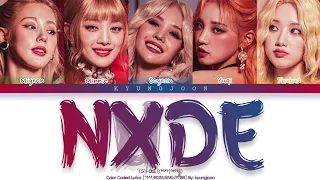 (G)I-DLE ((여자)아이들) - NXDE | Color Coded Lyrics/Tradução