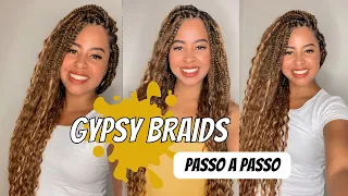 GYPSY BRAIDS - Fiz sozinha 😱😱