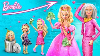 Barbie From Broke to Rich / 34 DIYs for Dolls