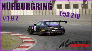 ACC | Porsche 992 GT3 R | Nürburgring Hotlap 1:53.210 | v.1.9.2