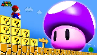 Can Mario Jump over 999 Item Blocks and Beat the Ultimate Mega Mushroom in New Super Mario Bros.Wii?