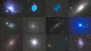 20 Deep Sky Objects through my 10" Telescope | Live View