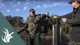 Crossing fences with a firearm