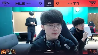 HLE vs T1 Full Game| Game 1 Spring Season 2021 W10D4 Hanwha Life Esports vs T1