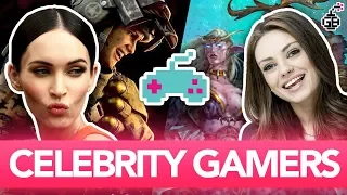 Celebrities GEEKING OUT Over VIDEO GAMES!