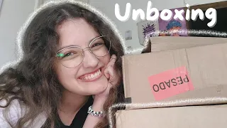 UNBOXING DE LIVRINHOS — Livros que chegaram em casa 🤍