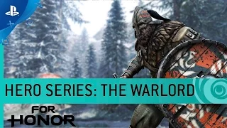 For Honor - Hero Series 8 The Warlord   Viking Gameplay Trailer  PS4