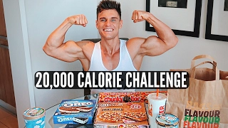 20,000 CALORIE CHALLENGE | EPIC Cheat Day | Man VS Food