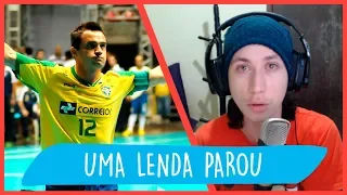 [CHOREI DE NOVO] REACT ♫ A DESPEDIDA DE FALCÃO - O REI DO FUTSAL | FutParódias