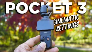 Get the MOST from your DJI OSMO POCKET 3 - CINEMATIC SETUP!