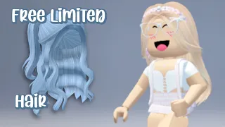 HURRY! GET *FREE LIMITED* BLUE HAIR ON ROBLOX NOW!🥰💙