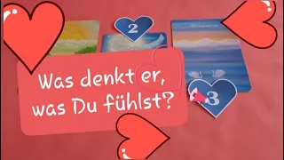 🧍‍♂️🧠 Was denkt er, dass DU für Ihn fühlst 🧍‍♀️❤️