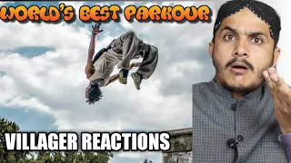 Tribal People React to World's Best PARKOUR and FREERUNNING Compilation