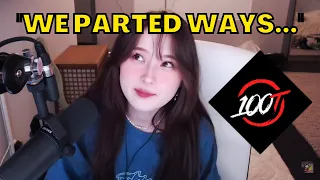 Tina confirms that she has left 100 Thieves