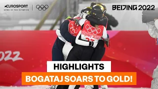 Slovenia's Urša Bogataj soars to Olympic Ski Jumping Gold | 2022 Winter Olympics