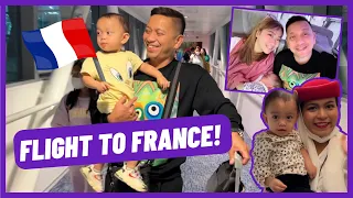 OUR FUN 20-HOUR FLIGHT TO FRANCE BY JHONG HILARIO