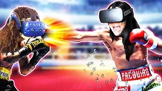 VR MULTIPLAYER BOXING INSANITY! - Creed: Rise To Glory VR Gameplay (Oculus Rift + HTC Vive)