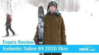 Evan's Review-Icelantic Sabre 89 Skis 2020-Skis.com