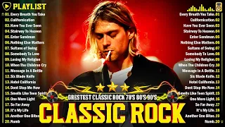 Queen, Nirvana, U2, The Beatles, AC/DC, Metallica, Bon Jovi ⚡ Best Classic Rock Songs Of All Time