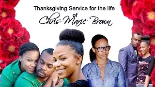 23 April, 2016 - Thanksgiving Service - Cris-Marie Brown