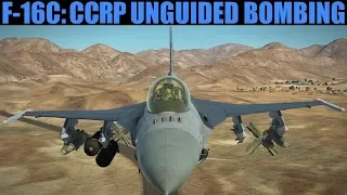 F-16C Viper: CCRP Unguided Bombing Tutorial | DCS WORLD
