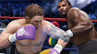 Canelo Alvarez vs Francis Ngannou FULL FIGHT | Fight Night Champion AI Simulation