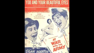 OLDIES 1951 MAR 24 YOU AND YOUR BEAUTIFUL EYES-Dean Martin