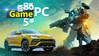 Top 5 Best Pc Games - Sinhala | TechMc