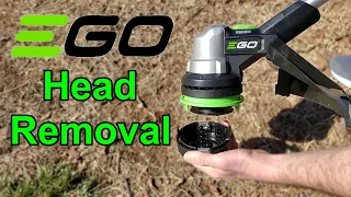 How to remove spool head: EGO Powerload 56V trimmer