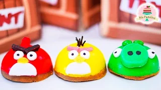 MINI PAYS SIN HORNO DE ANGRY BIRDS | MIS PASTELITOS