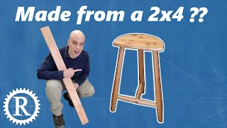Make this modern stool for UNDER $5!