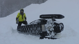 Снегоходы в горах Сочи 2-серия. Ski-doo тест и тренировка.