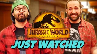 Just Watched JURASSIC WORLD: DOMINION! Instant Reaction & Honest Thoughts Review...