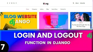 Django Login and Registration with Database | Login, Logout and User Authentication