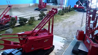 Manitowoc 4100 dragline assembly