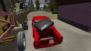 my summer car/ 1 tutoriál, jak začít, cesta do města, jak získat peníze, co všechno koupit