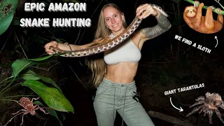 Epic Snake Hunting in the Amazon!