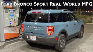 Ford Bronco Sport Real World Highway MPG Test