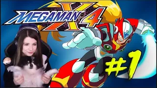 Mega Man X4 - Part 1 Zero - New favorite character? (First Playthrough!)