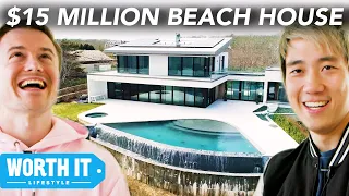 $825K Beach House Vs. $14.9 Million Beach House