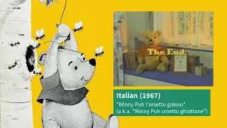 Winnie the Pooh and the Honey Tree (1966) – Theme Song - Closing Reprise (Multilanguage) [UPDATE 3!]