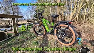 Reichweitentest Cyrusher Ranger & Sightseeing Seeveniederung und Elbe