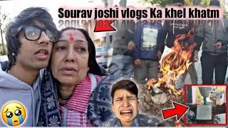 Haldwani Public Got Angry On Sourav Joshi Vlogs 😱 || Sad News 😭 @souravjoshivlogs7028