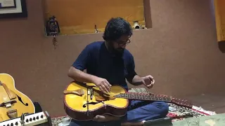 Tu hi re (Bombay 1995) just on Classical guitar by deepak kshirsagar