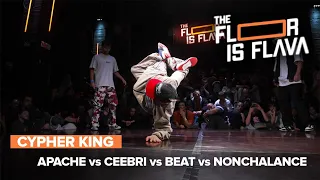 Apache vs Ceebri vs Beat the Young Hustler vs Nonchalance [CYPHER KING] / The Floor is Flava 2023