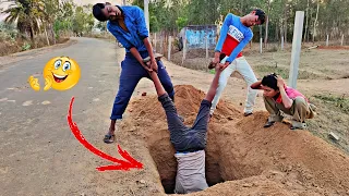 TRY TO NOT LAUGH CHALLENGE Must watch new funny video 2021_by fun sins।village boy comedy video।ep67