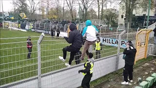 Chemie Leipzig - 1. FC Lokomotive Leipzig (26.11.2023) - výtržnosti,anti-antifa,polizei,hooligans