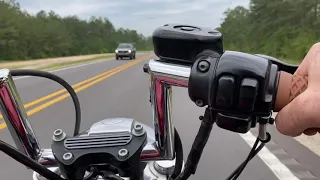 Motorcycle Camping Trip on a Harley Sportster 883