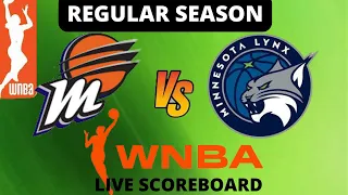 Minnesota Lynx Vs Phoenix Mercury - WNBA Live Stream - Live Scoreboard Play by Play