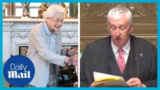 BREAKING: Moment Parliament finds out Queen is 'kept under medical supervision' amid health concerns